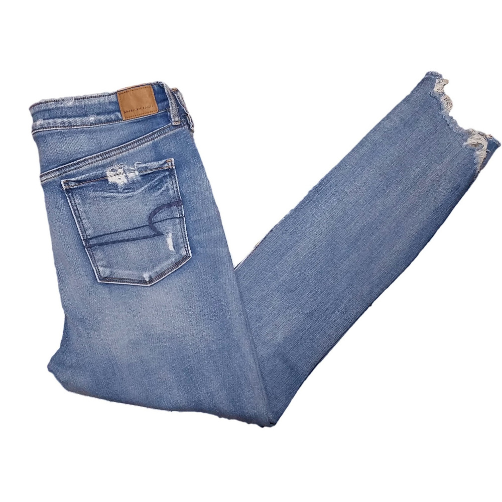 American Eagle Hi Rise Jegging Jeans Long - Picture 6 of 7